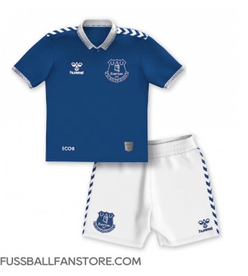 Everton Replik Heimtrikot Kinder 2023-24 Kurzarm (+ Kurze Hosen)